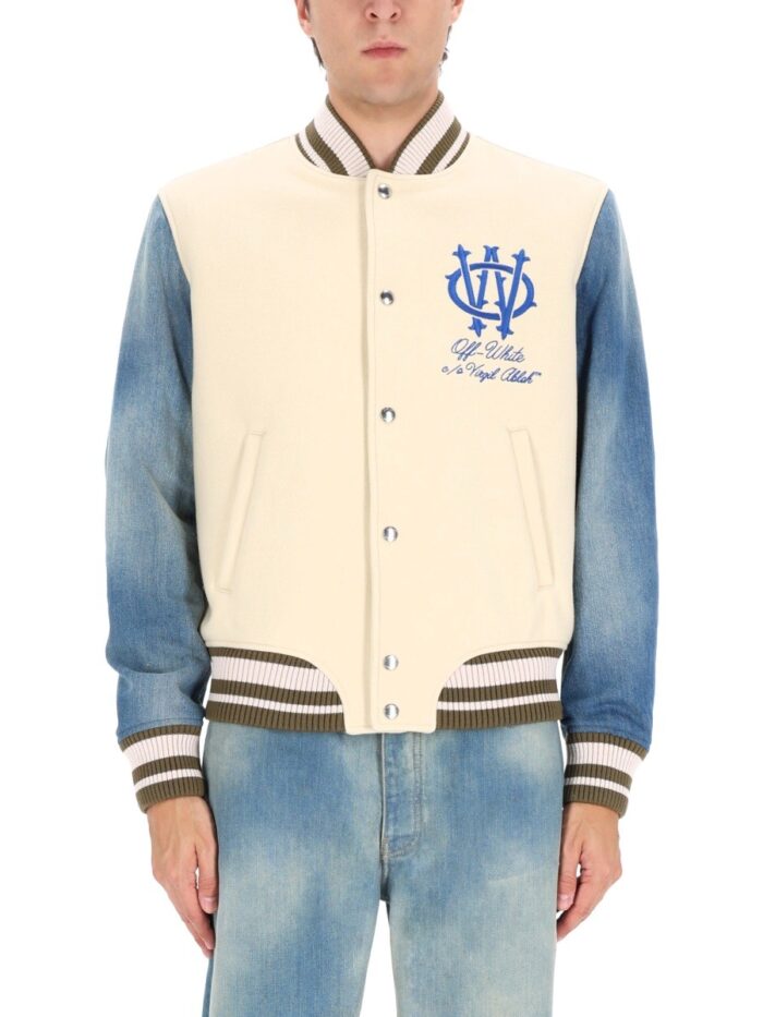 Off-white "gothic Wool Denim" Jacket