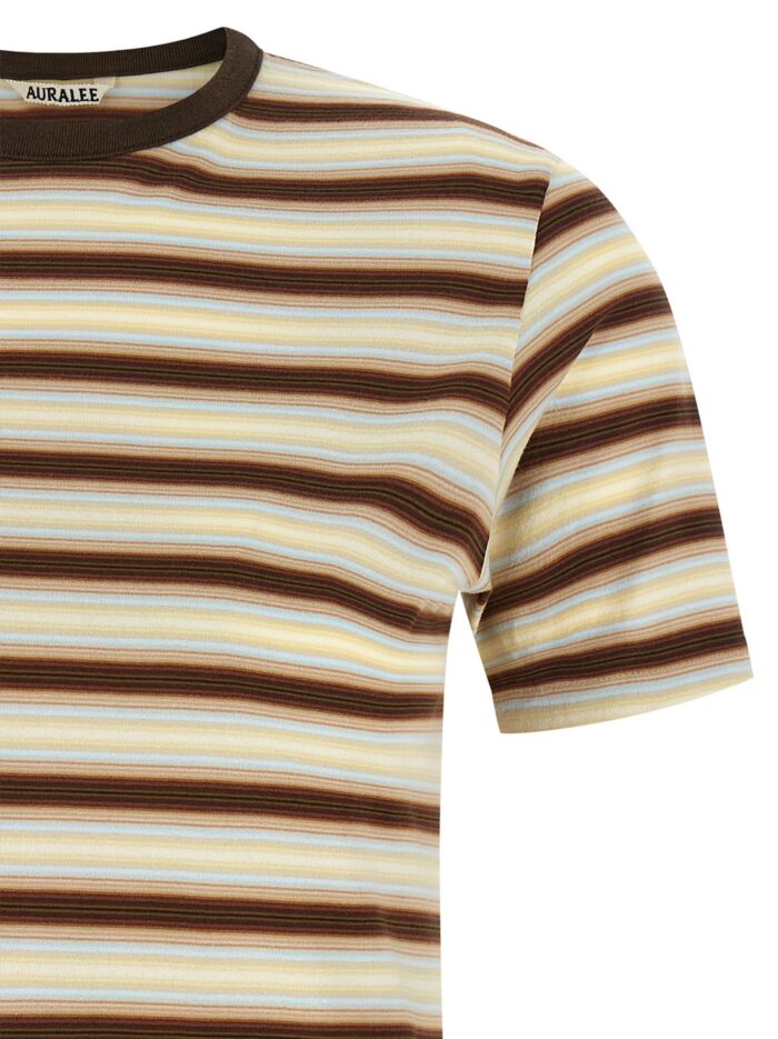 AURALEE Gradient Stripes T-shirt