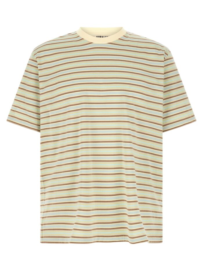 auralee gradient stripes t shirt AURALEE Gradient Stripes T-shirt