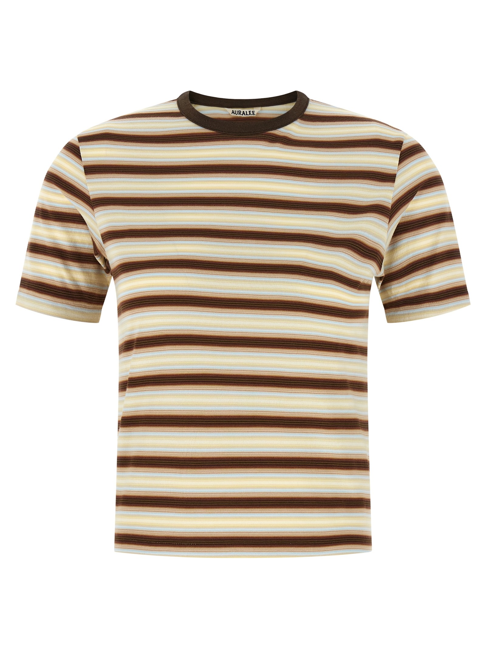 AURALEE Gradient Stripes T-shirt
