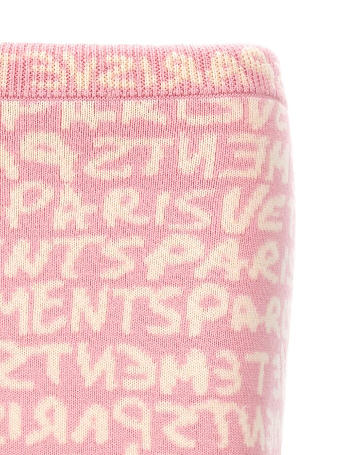 VETEMENTS 'Graffiti Monogram' Skirt