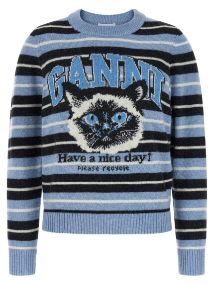 GANNI 'Graphic Wool' Sweater