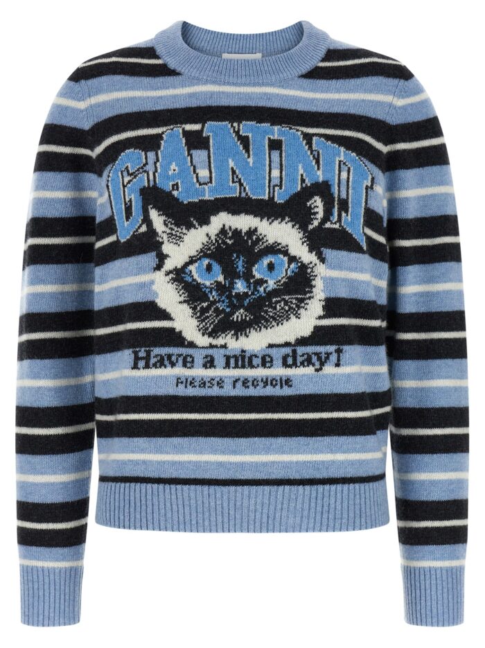 GANNI 'Graphic Wool' Sweater