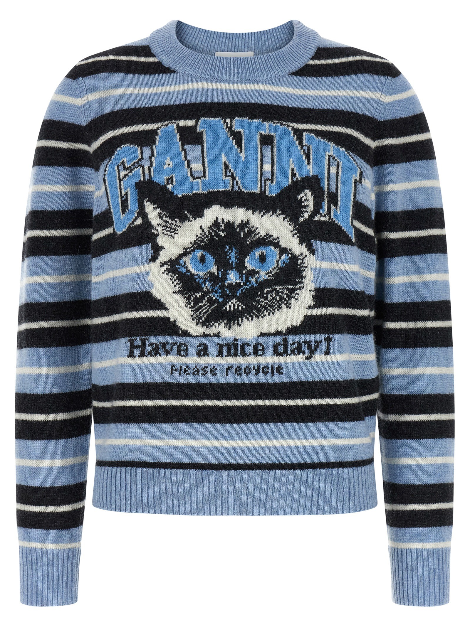 GANNI 'Graphic Wool' Sweater