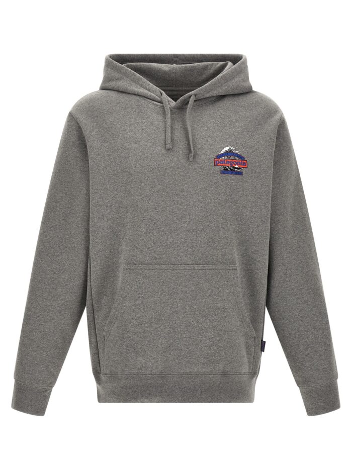 patagonia 'great waves' print hoodie PATAGONIA 'Great Waves' Print Hoodie
