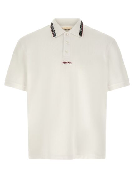 Versace 'Greca' Polo Shirt