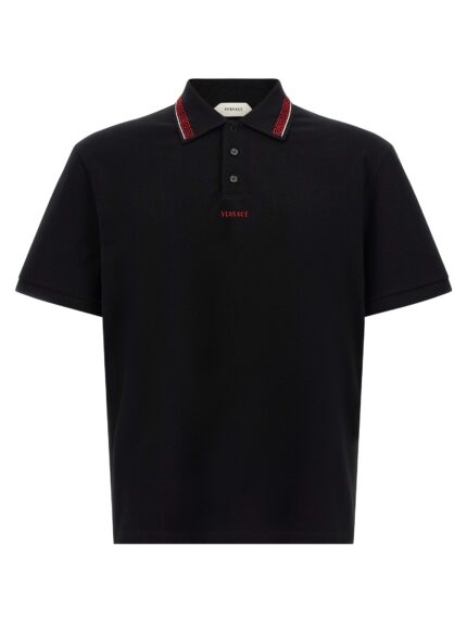 Versace 'Greca' Polo Shirt