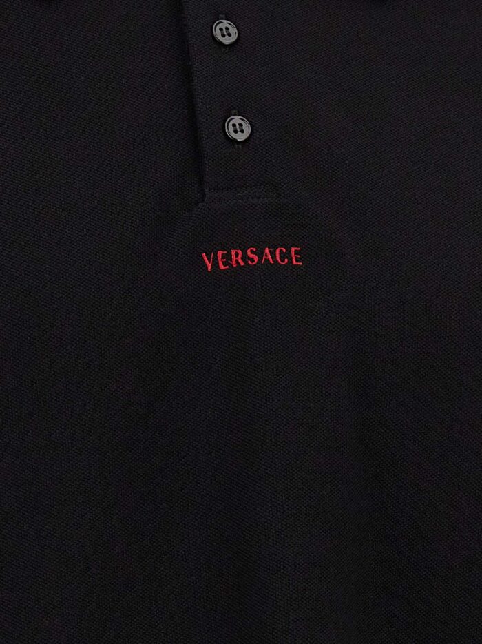 Versace 'Greca' Polo Shirt