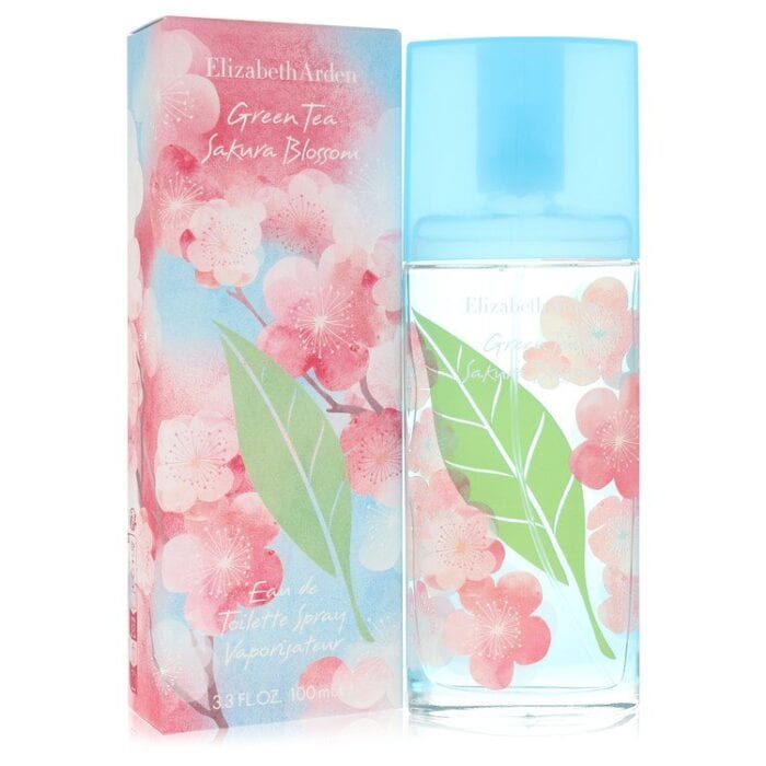 Green Tea Sakura Blossom By Elizabeth Arden - Eau De Toilette Spray 3.3 Oz - Image 1