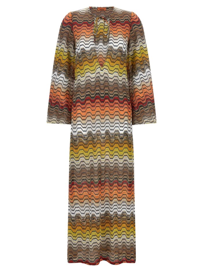 missoni greek motif cover up dress Missoni Greek Motif Cover-up Dress