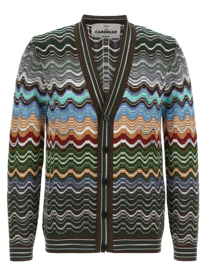 missoni greek pattern cardigan Missoni Greek Pattern Cardigan