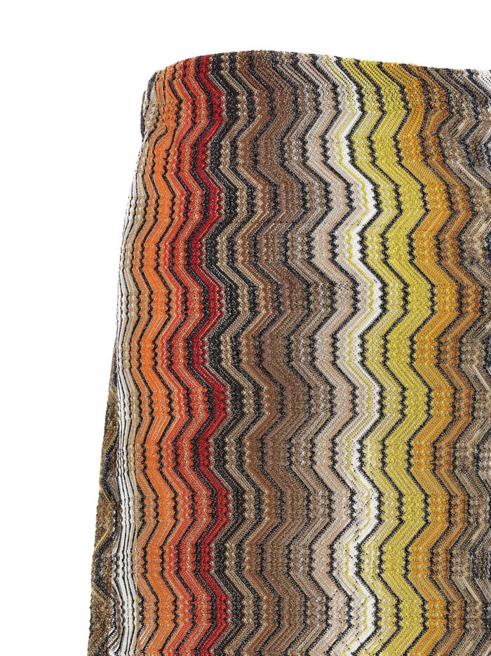 Missoni Greek Zig Pattern Raschel Skirt