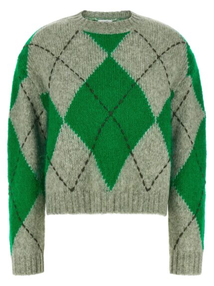 Ballantyne Green 'Big Argyle' Sweater