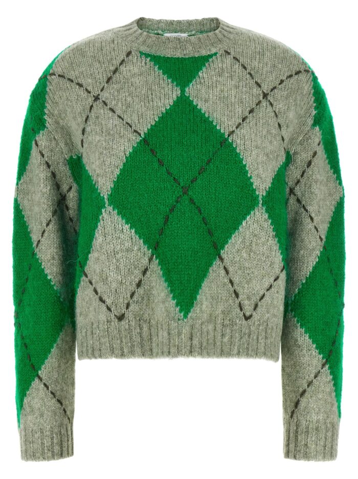 Ballantyne Green 'Big Argyle' Sweater