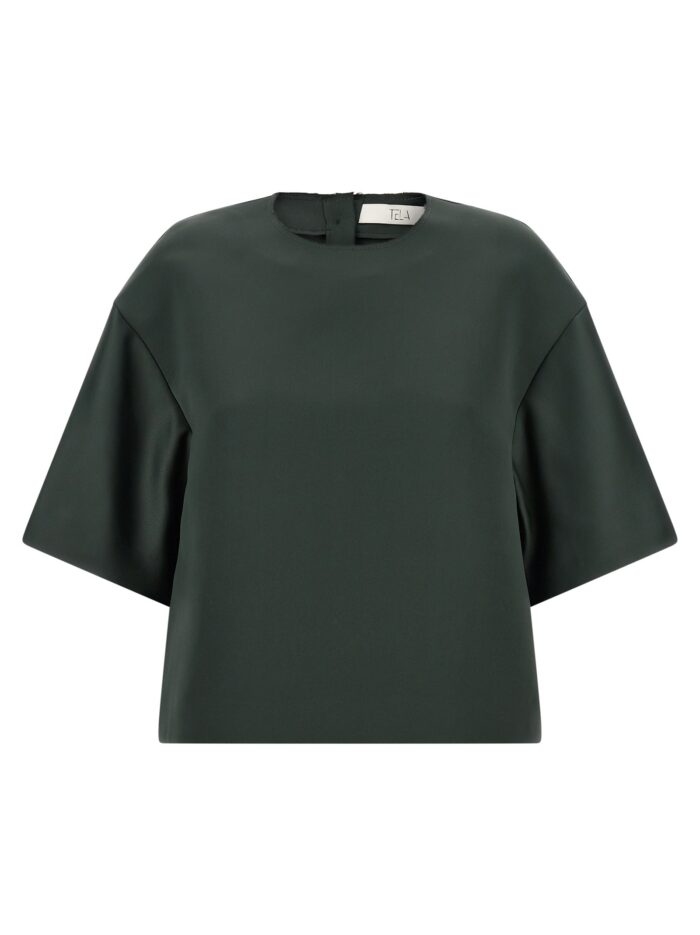 TELA Green 'Emily' Blouse
