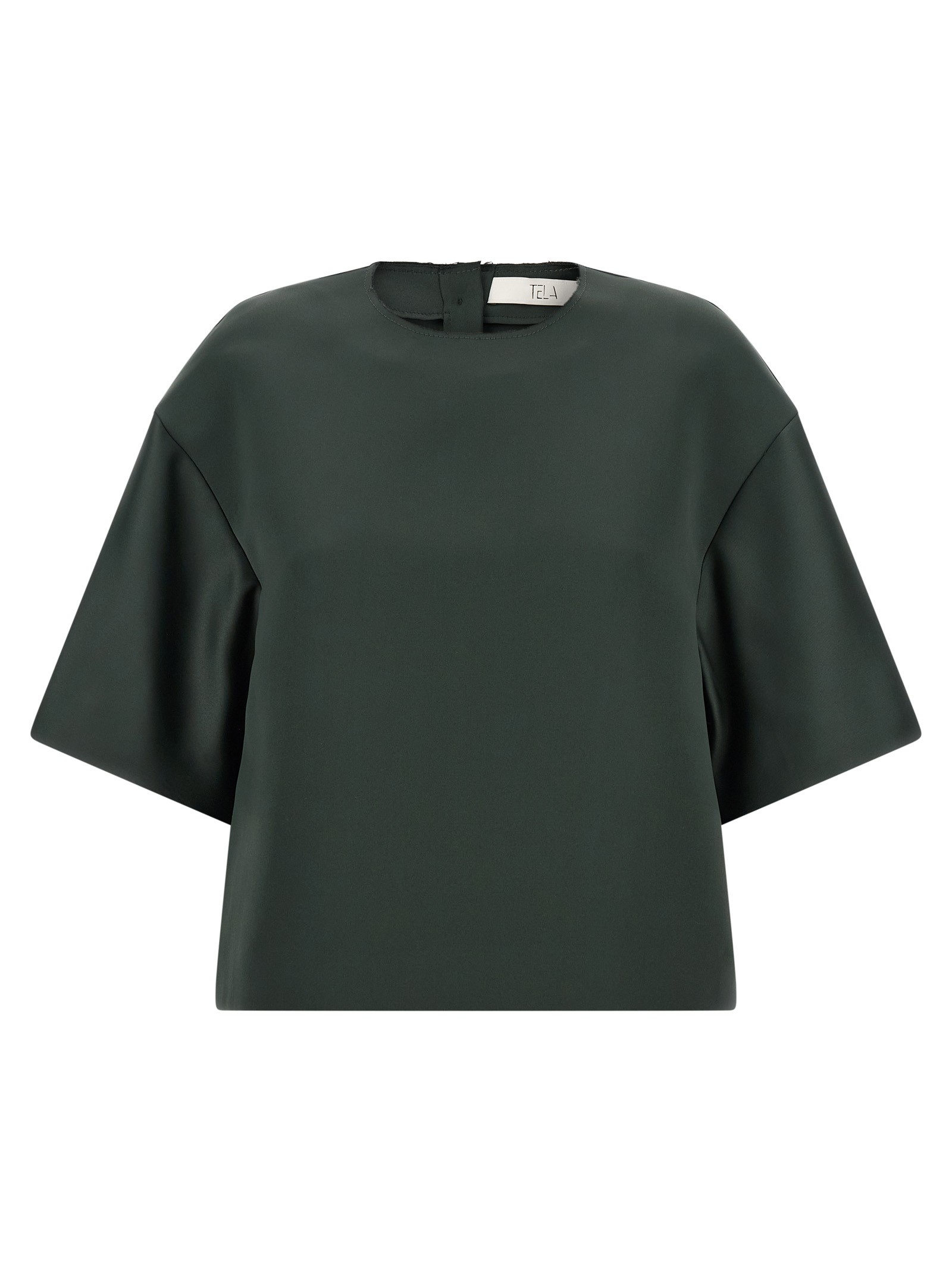 TELA Green 'Emily' Blouse