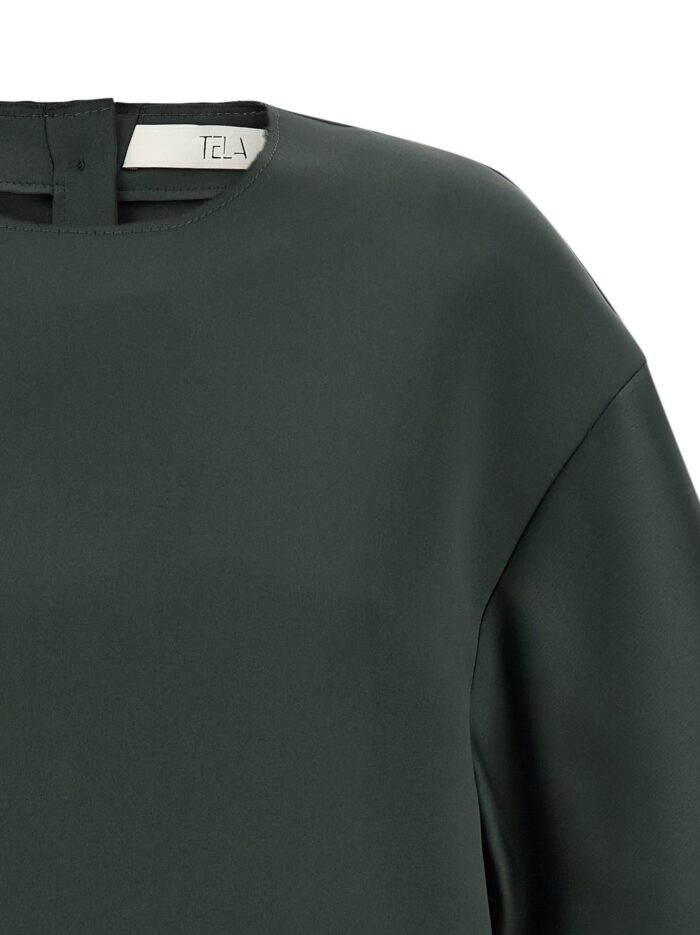 TELA Green 'Emily' Blouse