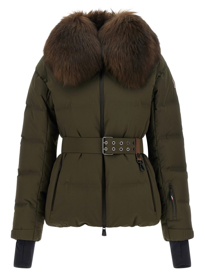 moncler grenoble green 'sioule' ski down jacket MONCLER GRENOBLE Green 'Sioule' Ski Down Jacket