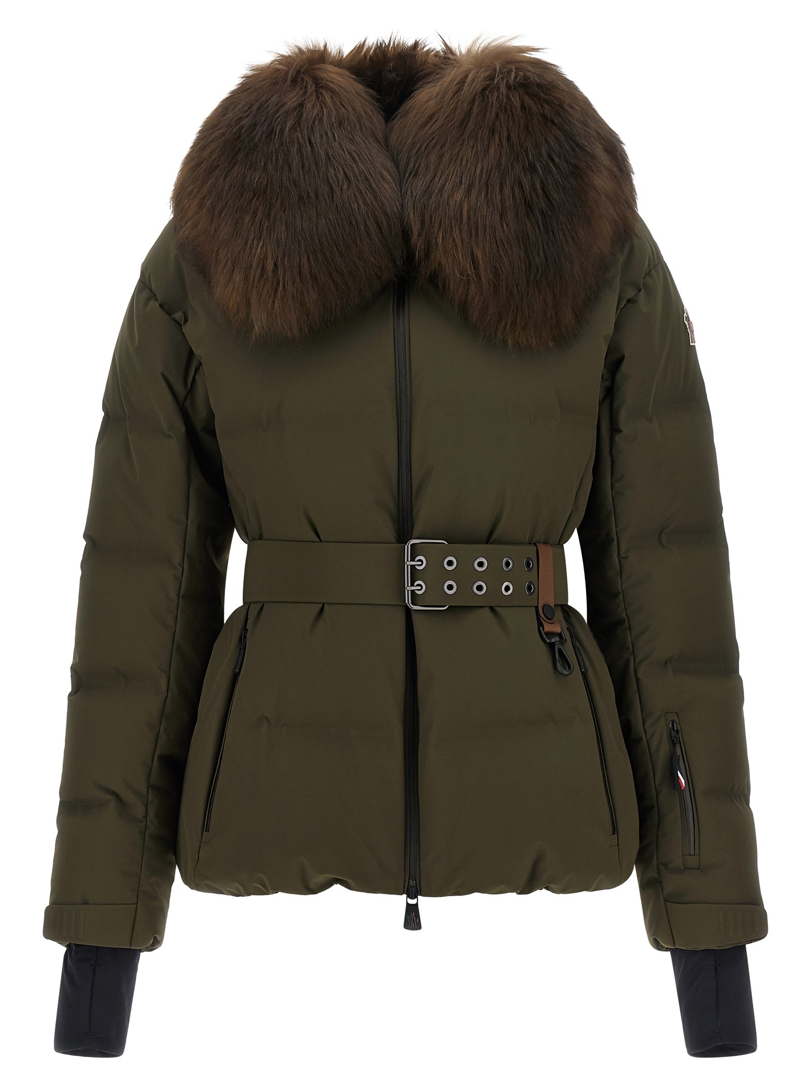 MONCLER GRENOBLE Green 'Sioule' Ski Down Jacket