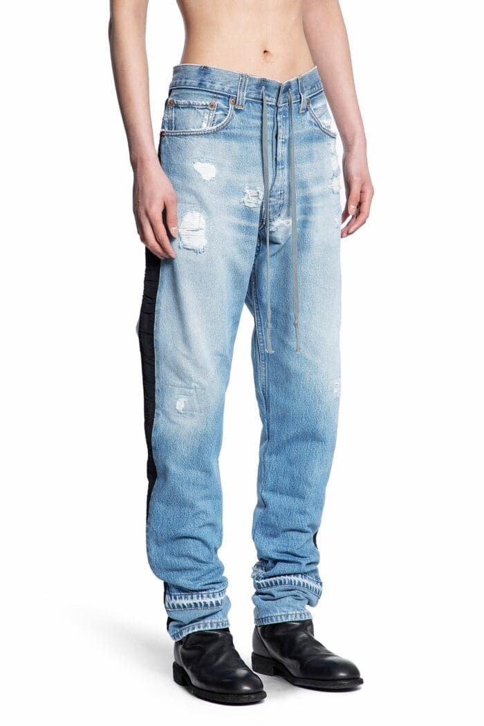 GREG LAUREN 34 Tuxedo Denim Lounge Jeans