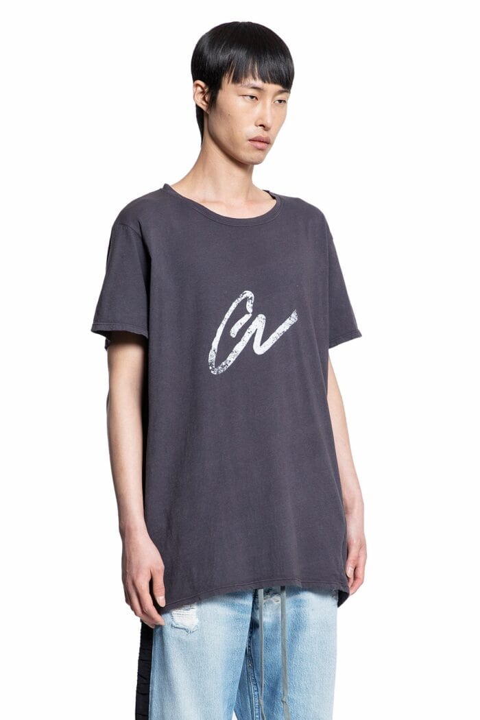 GREG LAUREN Short Sleeve Logo T-shirt