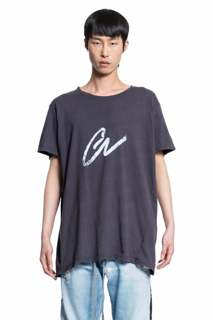 GREG LAUREN Short Sleeve Logo T-shirt