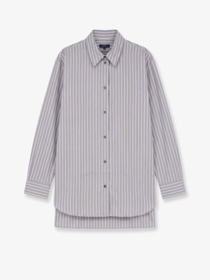 SOEUR Grenade Striped Cotton Shirt