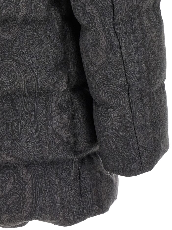 Etro Grey 'Arnica' Down Jacket