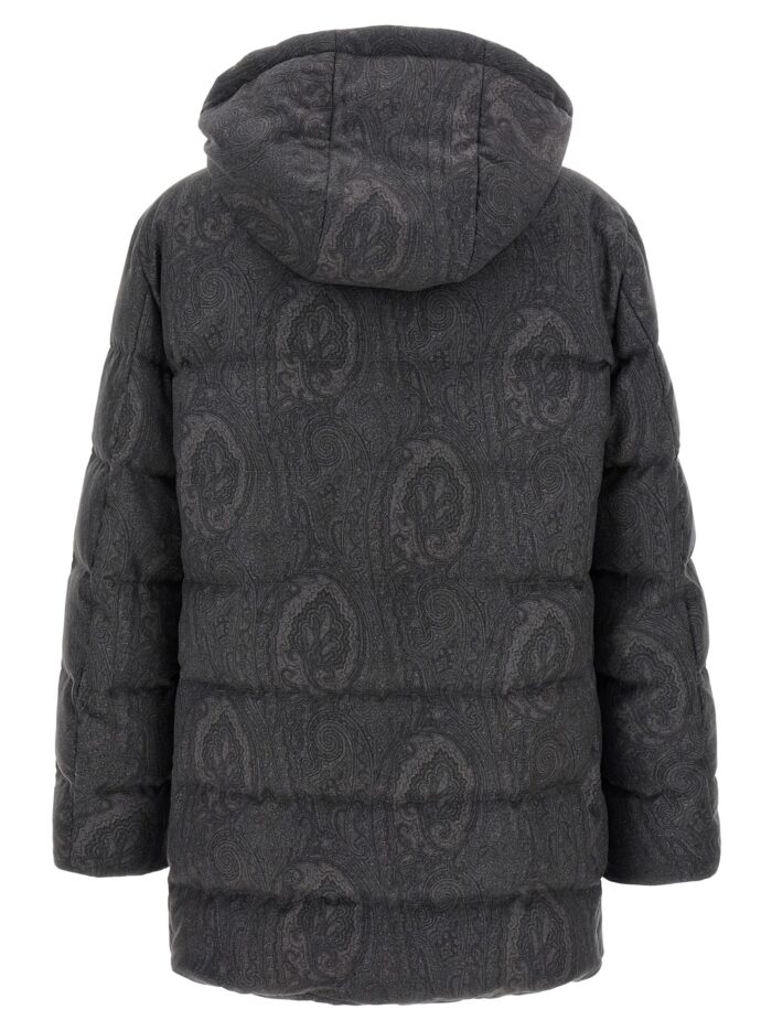 Etro Grey 'Arnica' Down Jacket