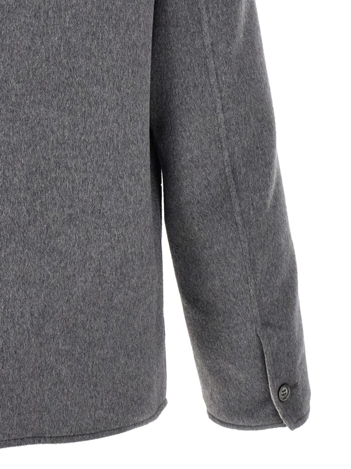 AMI PARIS Grey Boule Jacket