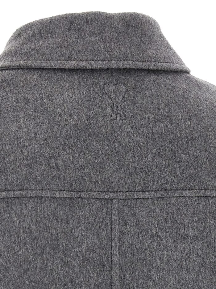 AMI PARIS Grey Boule Jacket