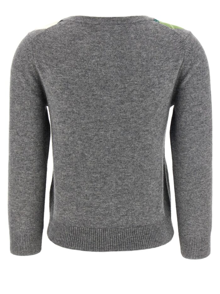 GANNI 'Grey Check' Cardigan