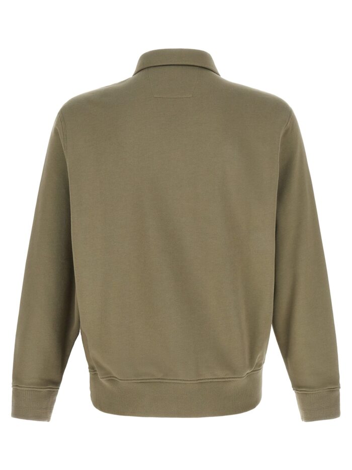C.P. COMPANY Grey Cotton Fleece Sweatshirt