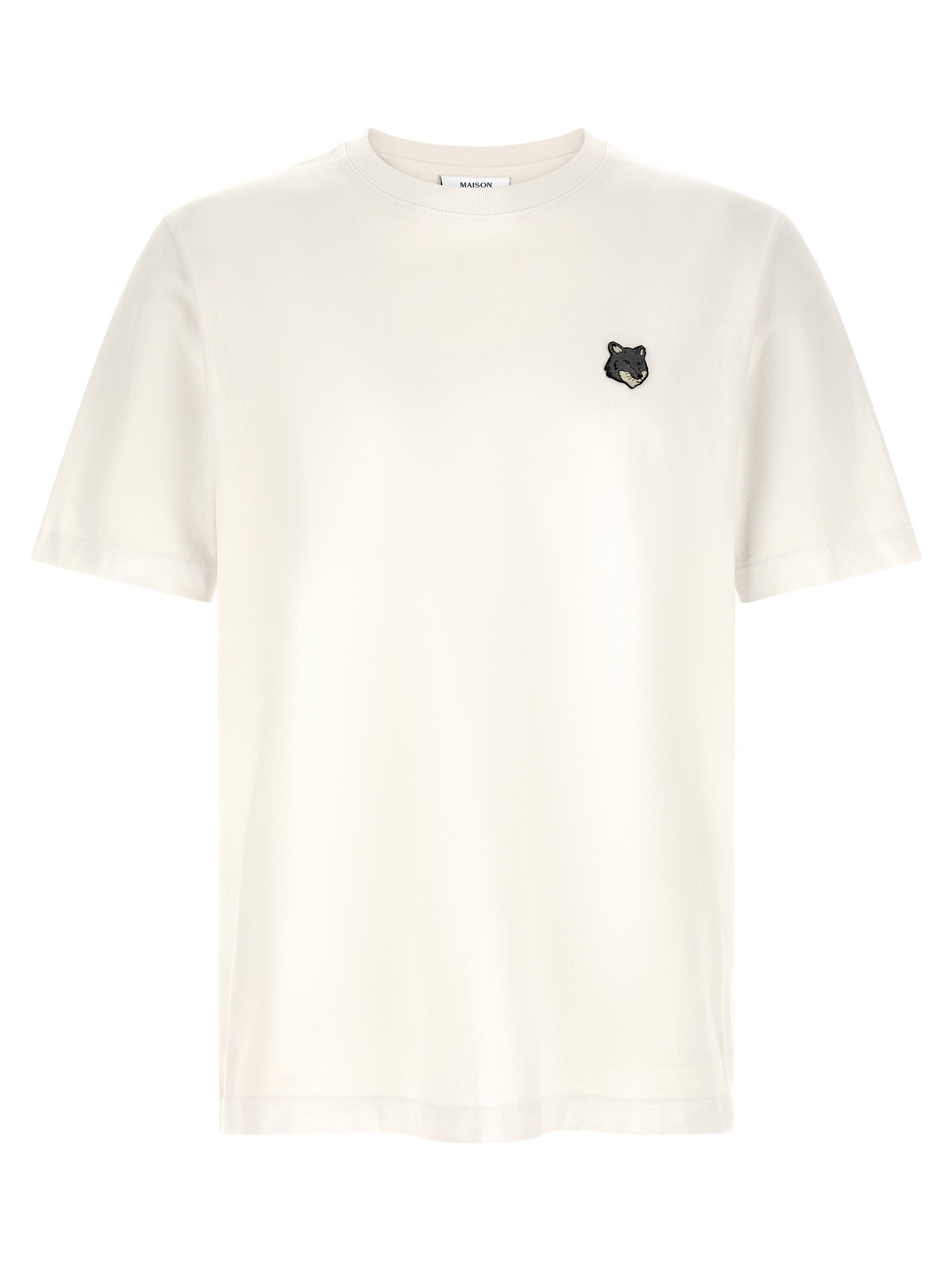 Maison Kitsune 'Grey Fox Head' T-shirt