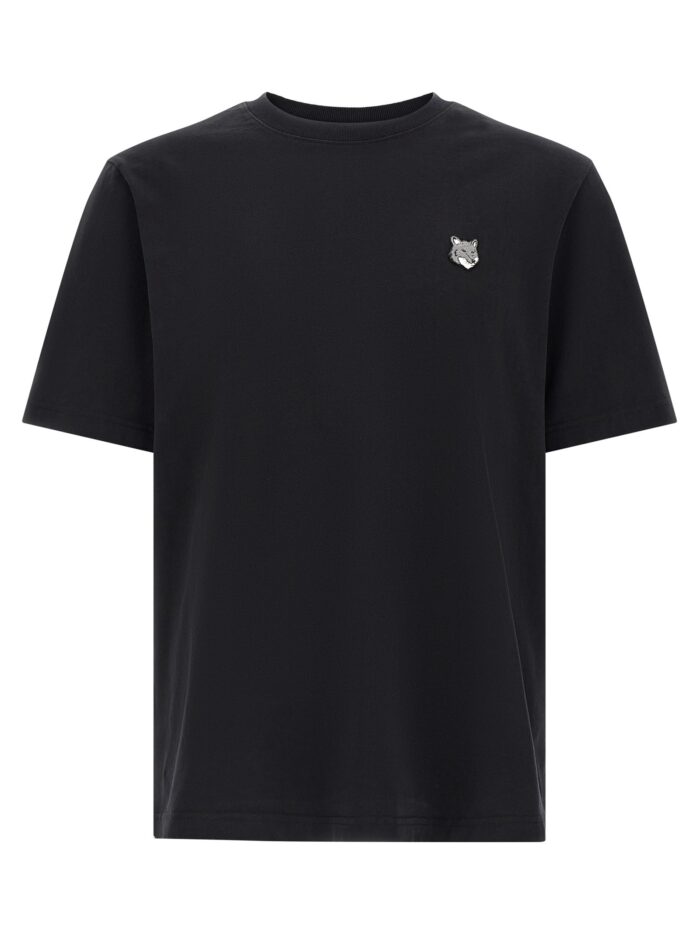 maison kitsune 'grey fox head' t shirt Maison Kitsune 'Grey Fox Head' T-shirt