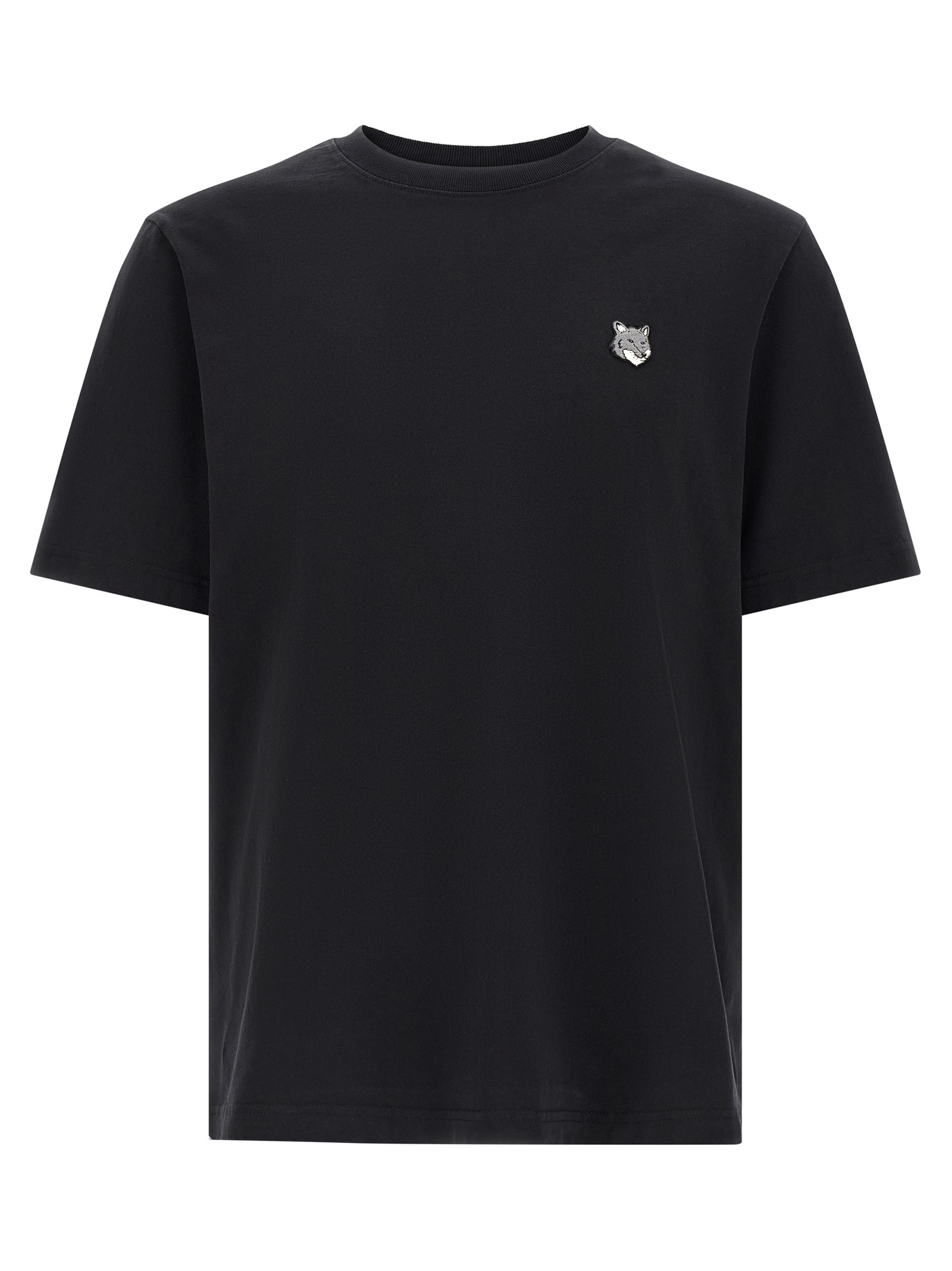 Maison Kitsune 'Grey Fox Head' T-shirt