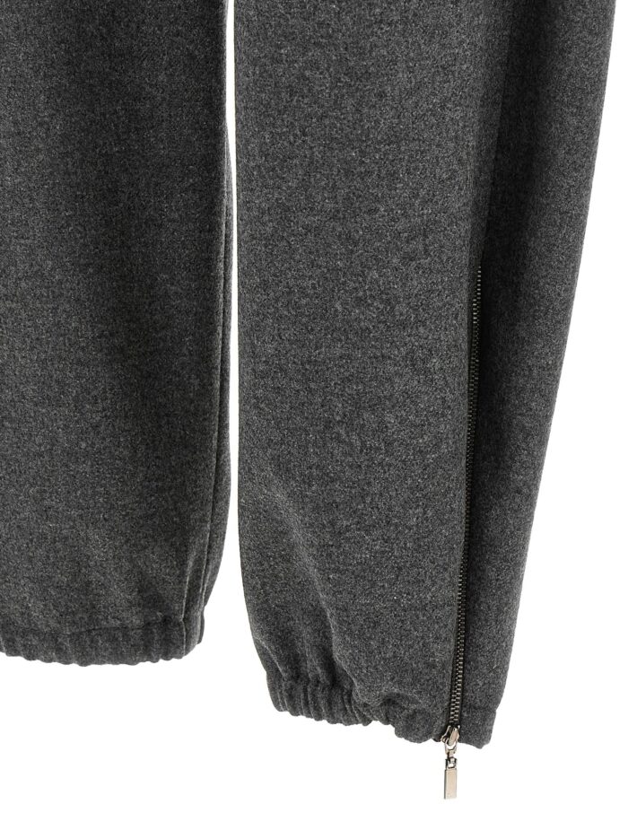 Brunello Cucinelli Grey 'Loose Cargo' Pants