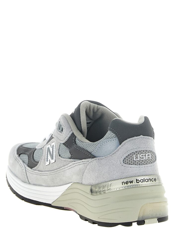 New Balance Grey 'Made In USA 992' Sneakers
