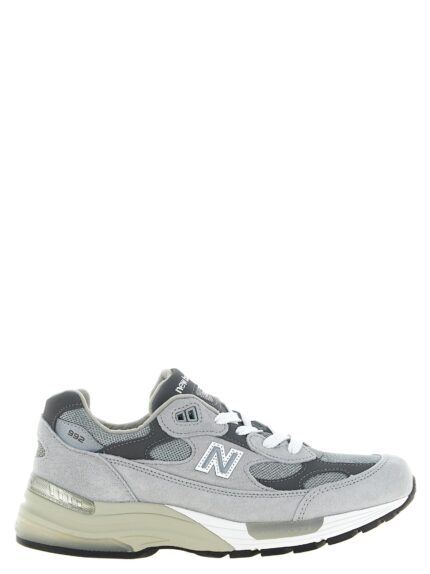 New Balance Grey 'Made In USA 992' Sneakers
