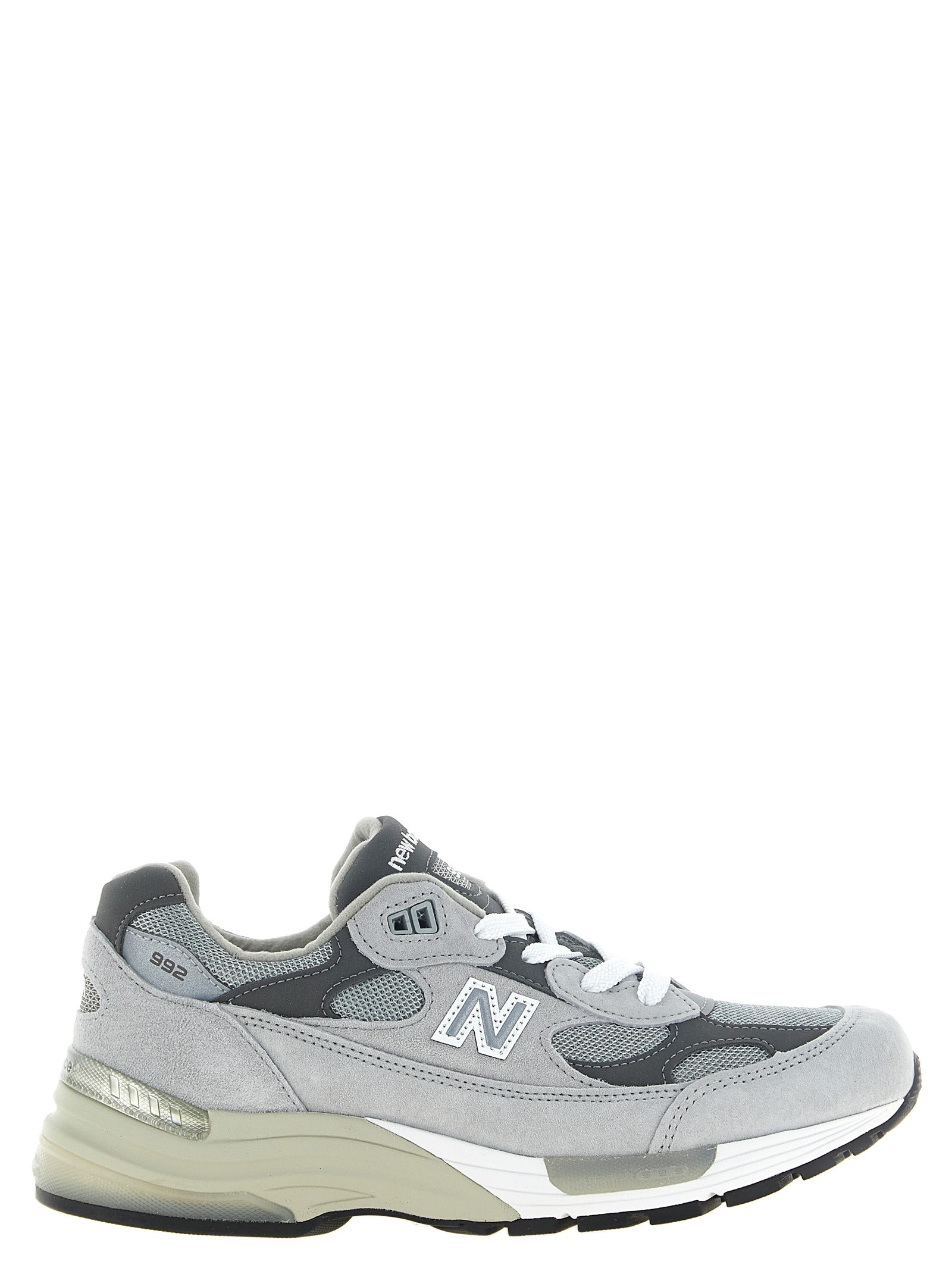 New Balance Grey 'Made In USA 992' Sneakers