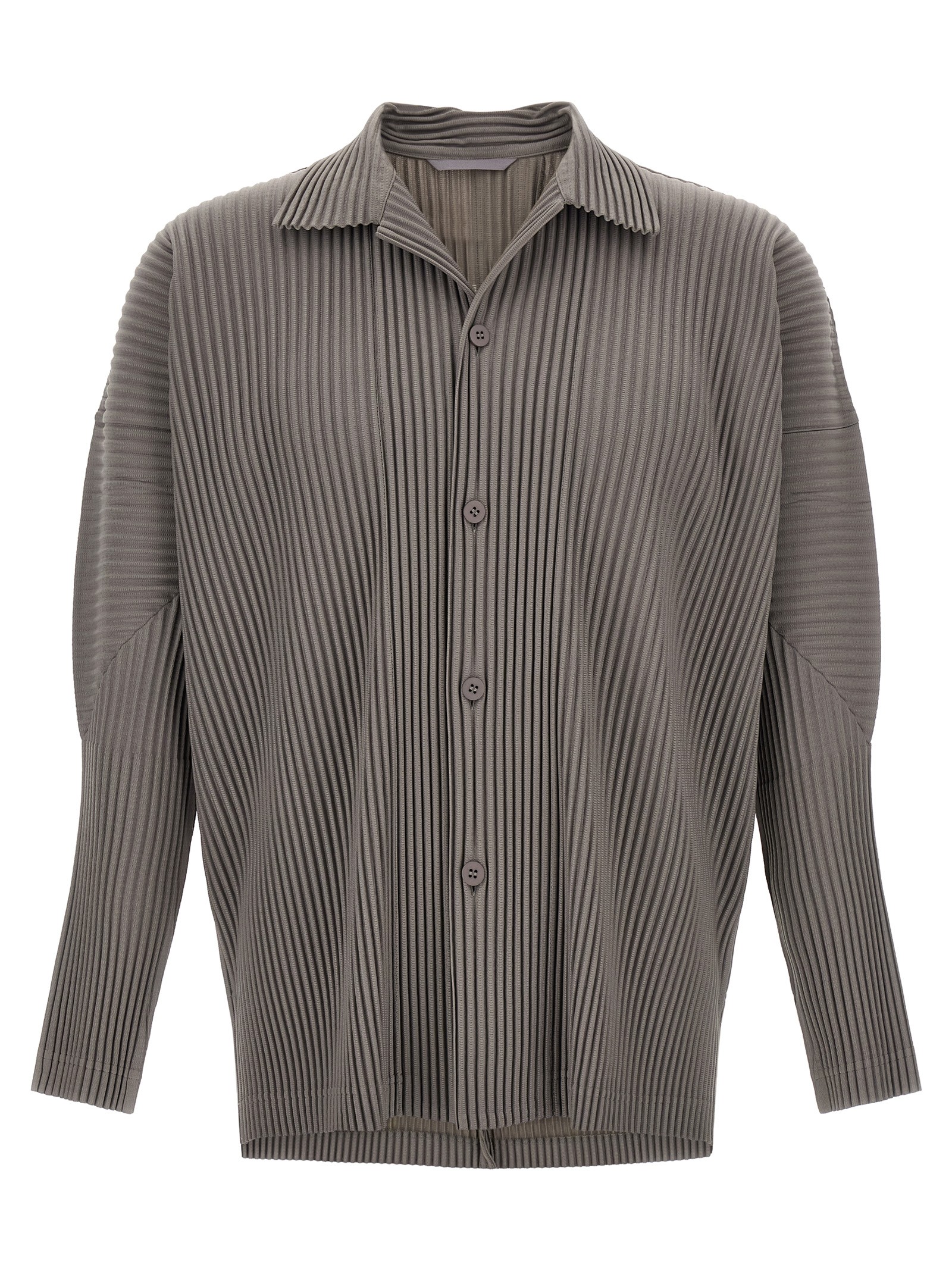 HOMME PLISSE' ISSEY MIYAKE Grey 'Monthly Colors: October' Shirt