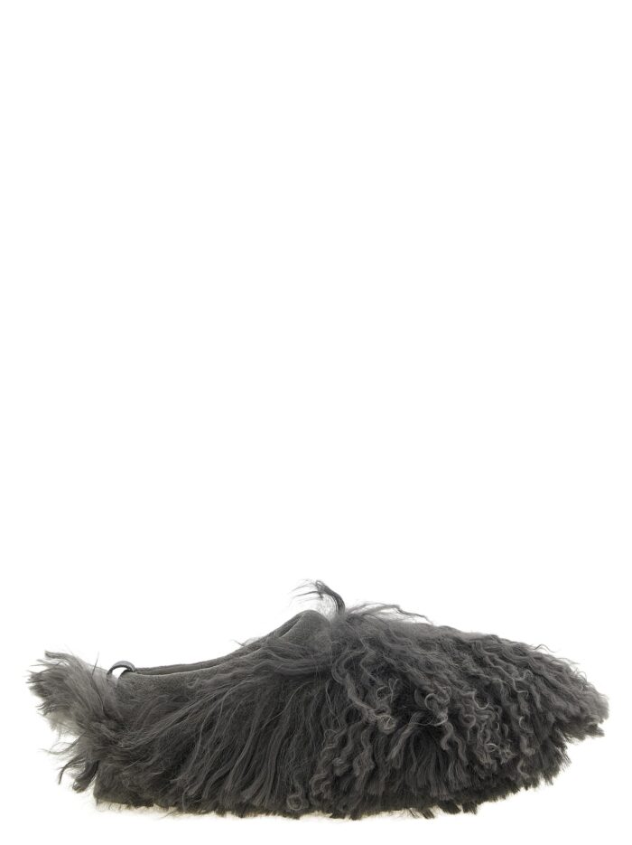 Ugg Grey 'Tazz Fluff Momma' Sabots