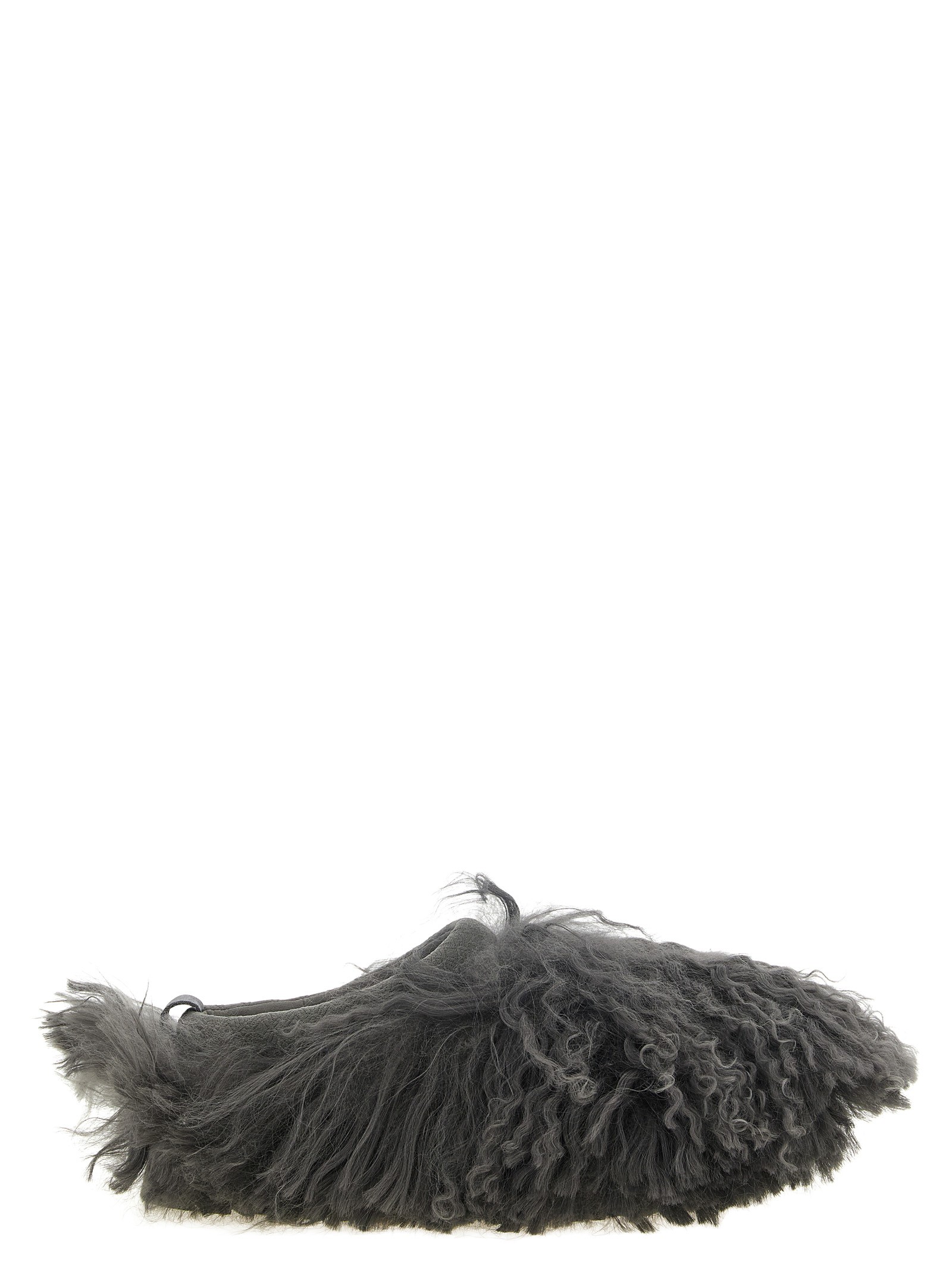 Ugg Grey 'Tazz Fluff Momma' Sabots