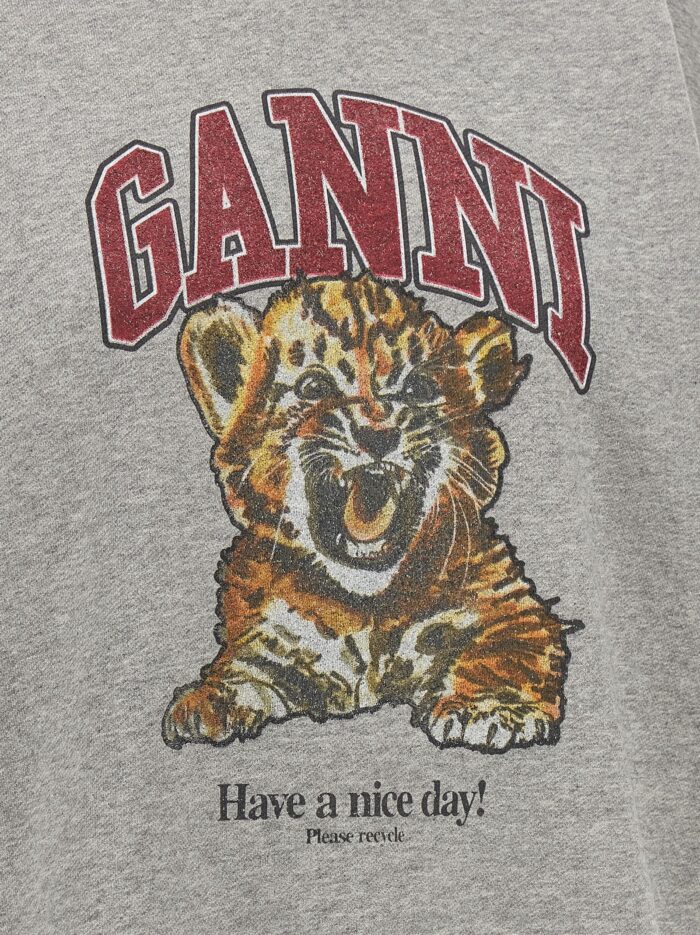 GANNI 'Grey Tiger' Hoodie