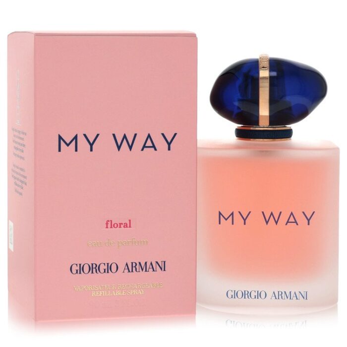 griogio armani my way floral by giorgio armani eau de parfum refillable spray 3 oz Griogio Armani My Way Floral By Giorgio Armani - Eau De Parfum Refillable Spray 3 Oz - Image 1