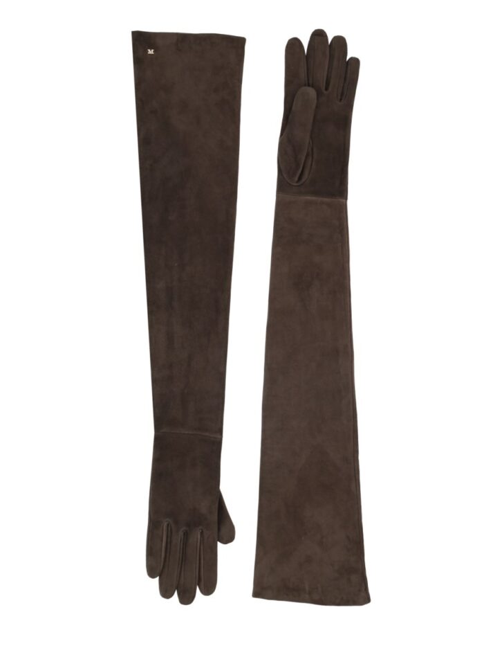 max mara guanti lunghi in suede Max Mara Guanti Lunghi In Suede