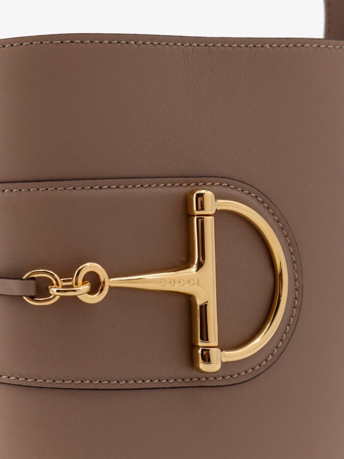 Gucci 73 Leather Bucket Bag