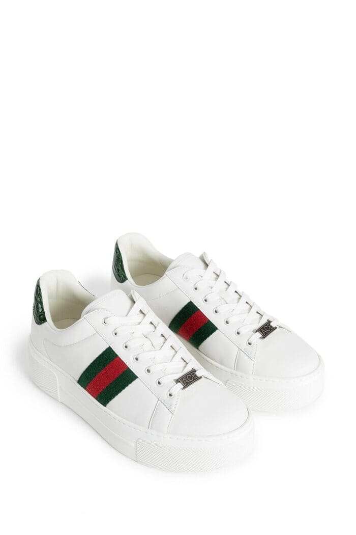 GUCCI Ace Leather Sneakers