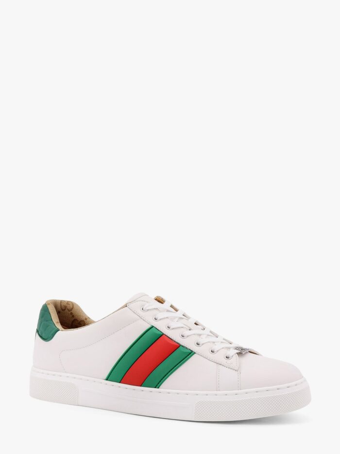 Gucci Ace Low-top Leather Sneakers