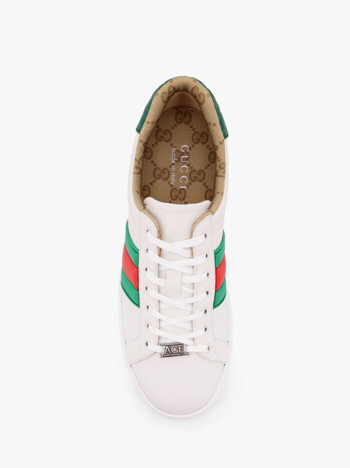 Gucci Ace Low-top Leather Sneakers